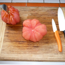 tomate pelée